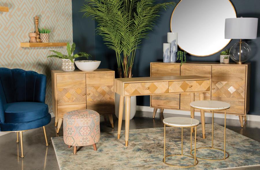 Alyssum Brown Accent Cabinet