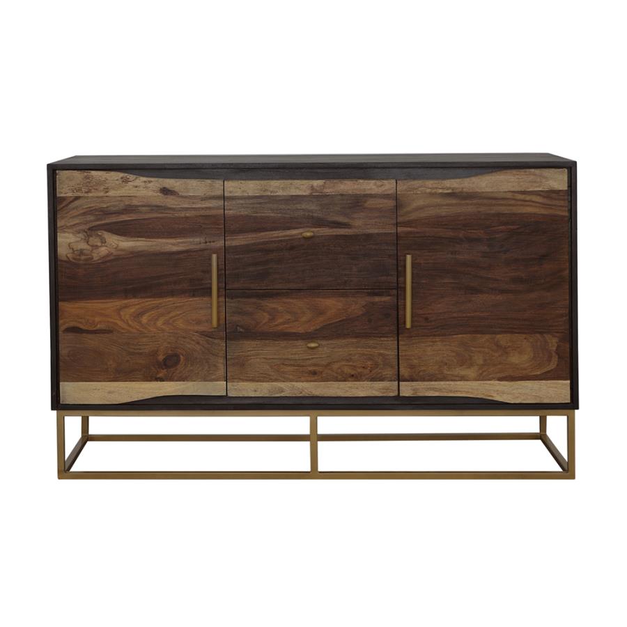 Zara Brown Accent Cabinet