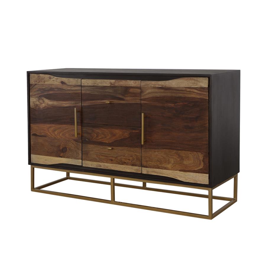 Zara Brown Accent Cabinet