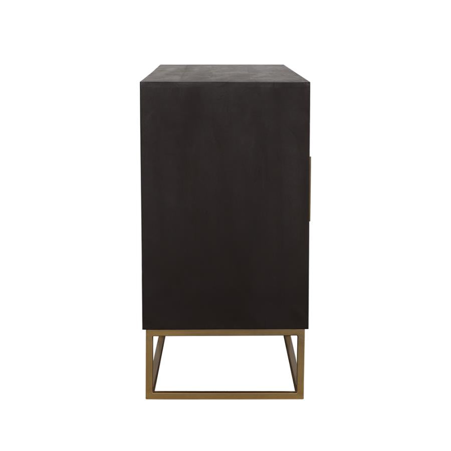 Zara Brown Accent Cabinet