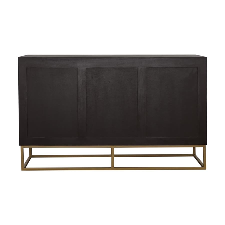Zara Brown Accent Cabinet