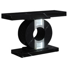 Eliana Black Console Table