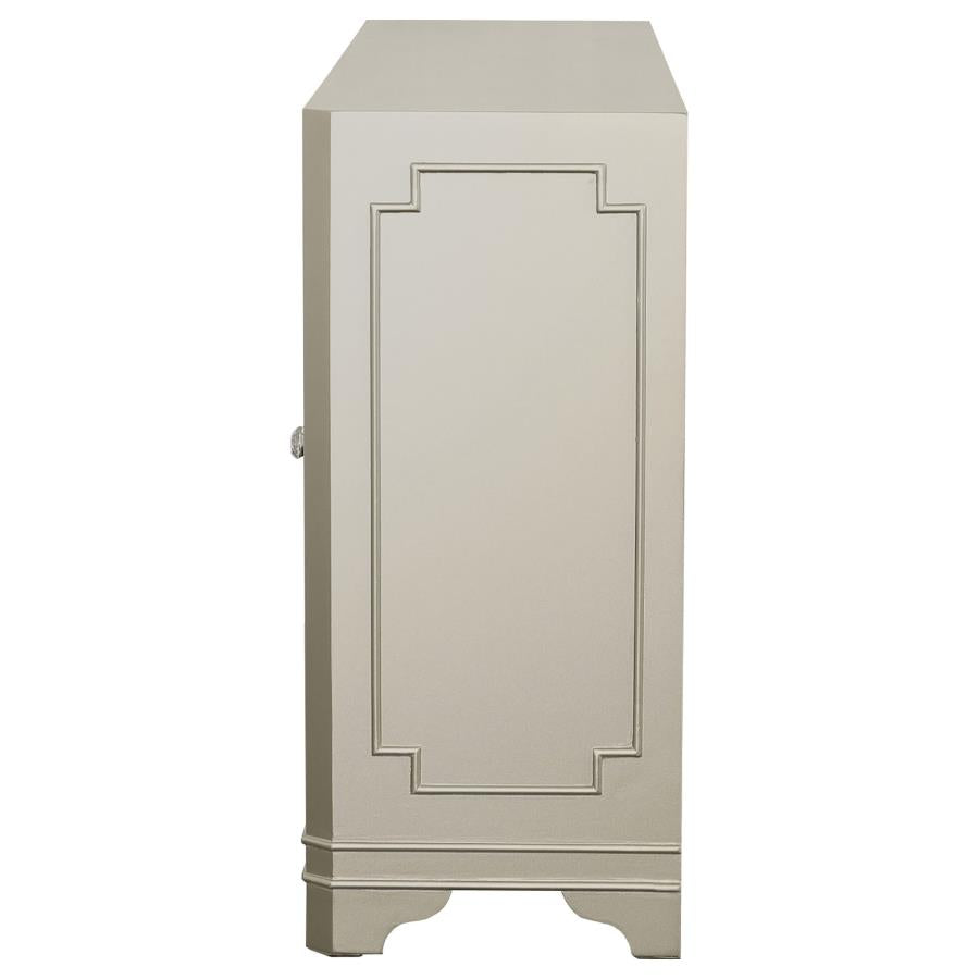 Toula Silver Accent Cabinet