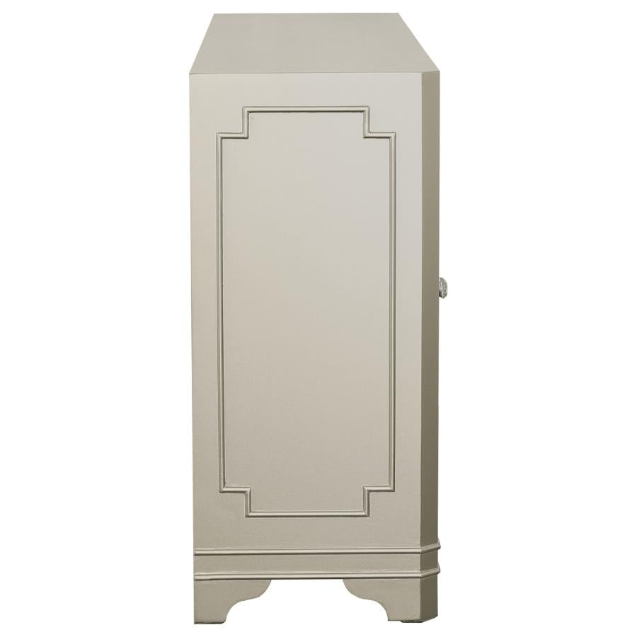 Toula Silver Accent Cabinet