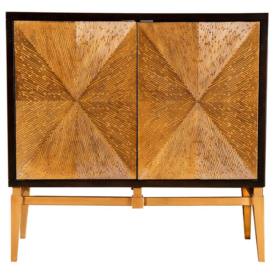Zira Brown Accent Cabinet