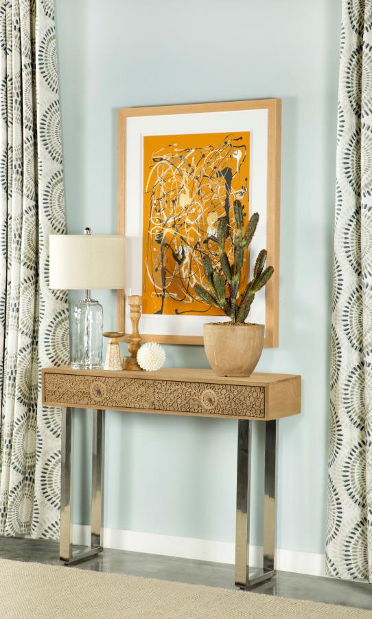 Draco Brown Console Table