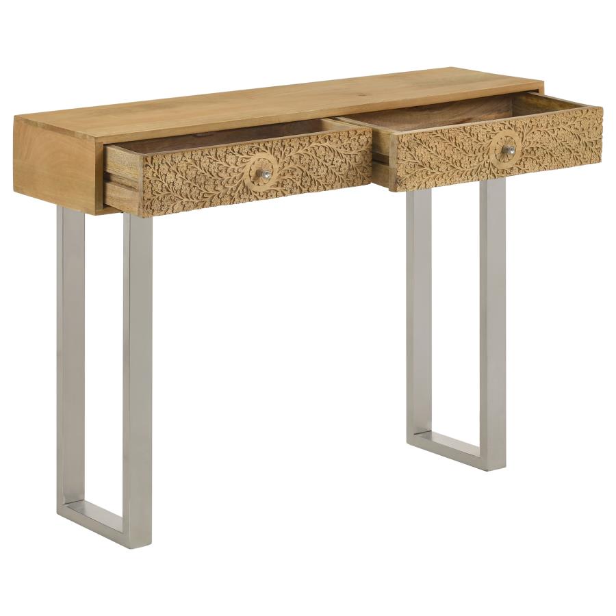 Draco Brown Console Table