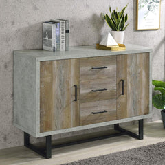 Abelardo Brown Accent Cabinet