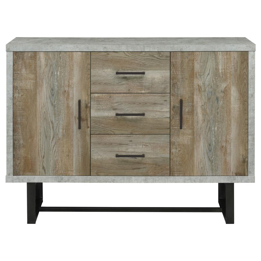 Abelardo Brown Accent Cabinet