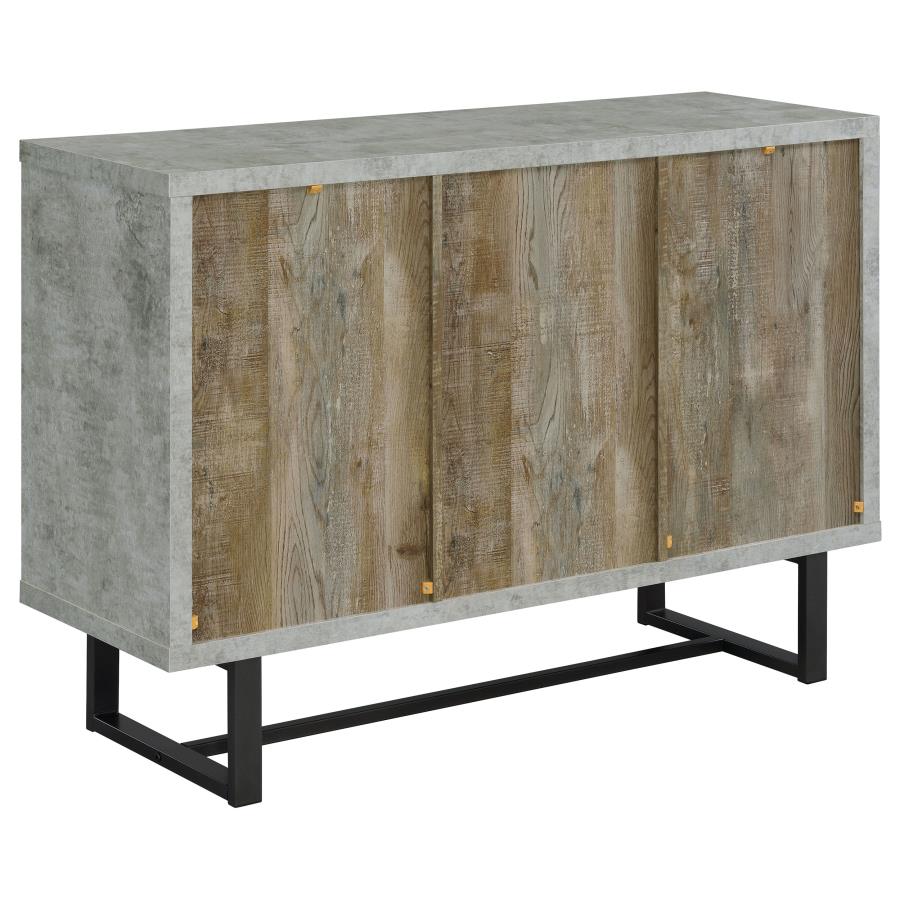 Abelardo Brown Accent Cabinet