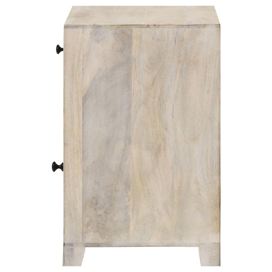August Beige Accent Cabinet