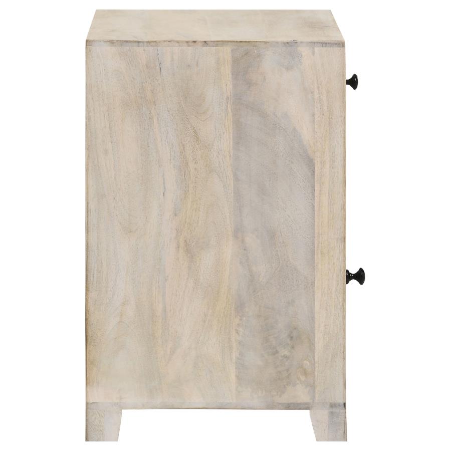 August Beige Accent Cabinet