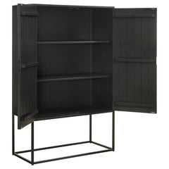 Jenna Black Accent Cabinet
