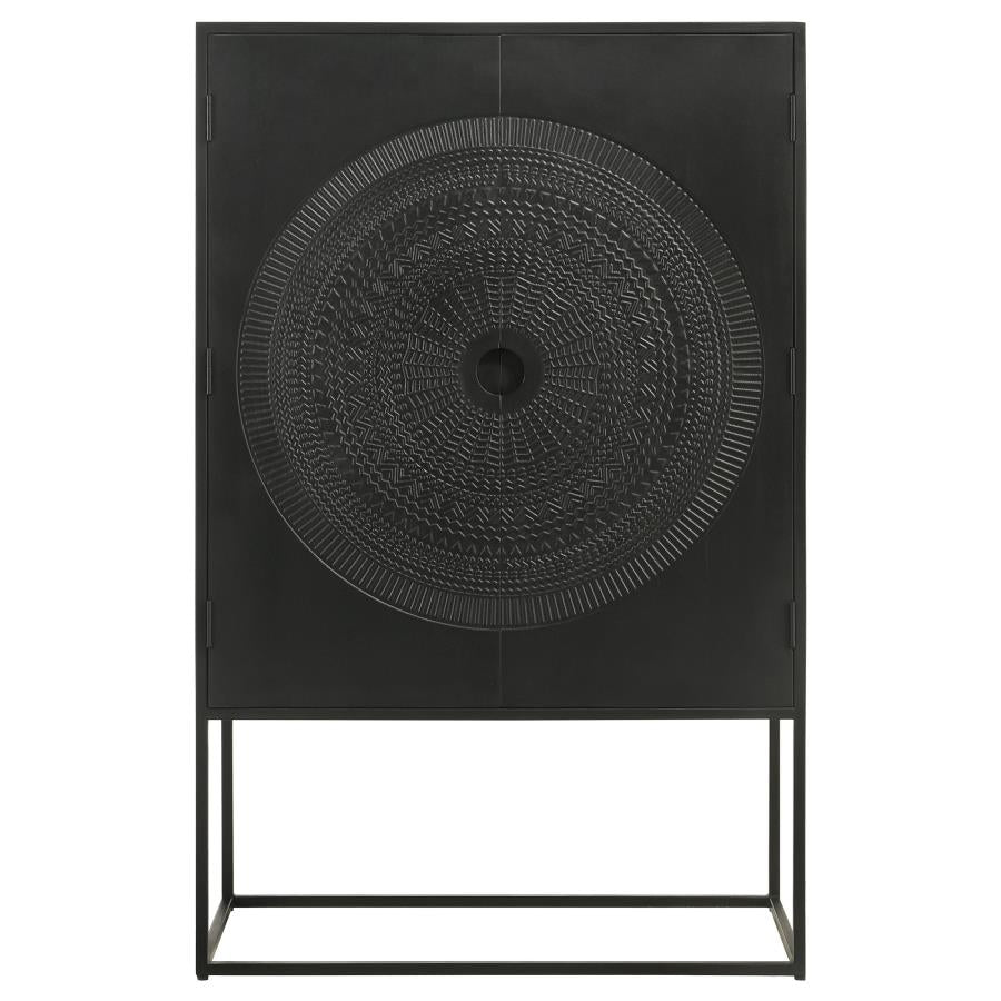 Jenna Black Accent Cabinet