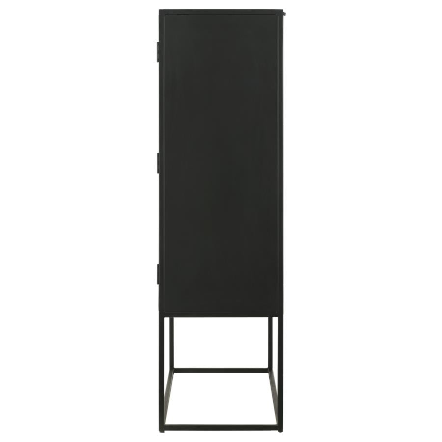 Jenna Black Accent Cabinet