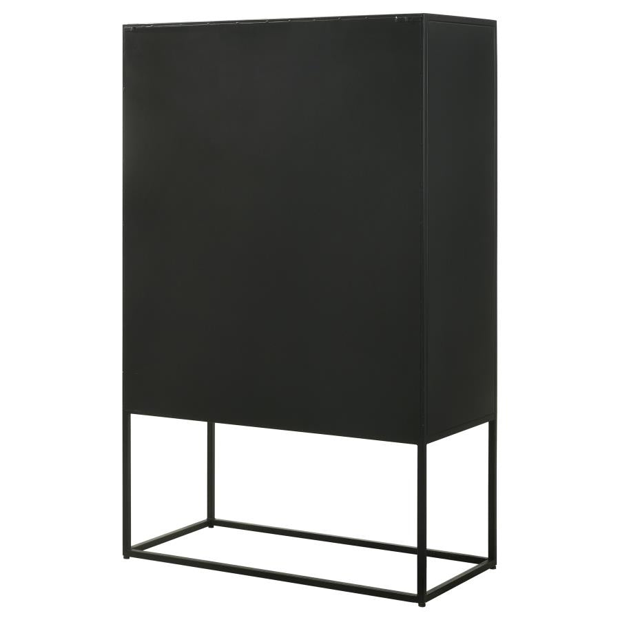 Jenna Black Accent Cabinet