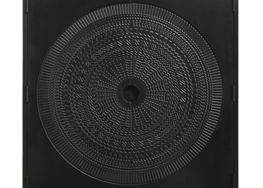 Jenna Black Accent Cabinet