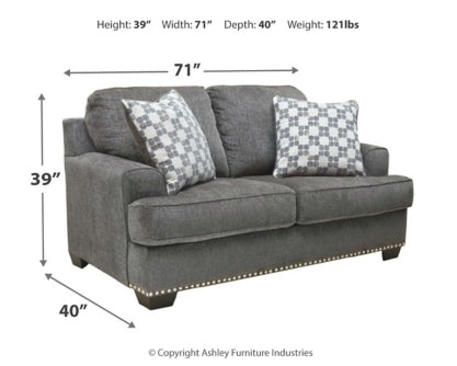 Locklin Sofa and Loveseat