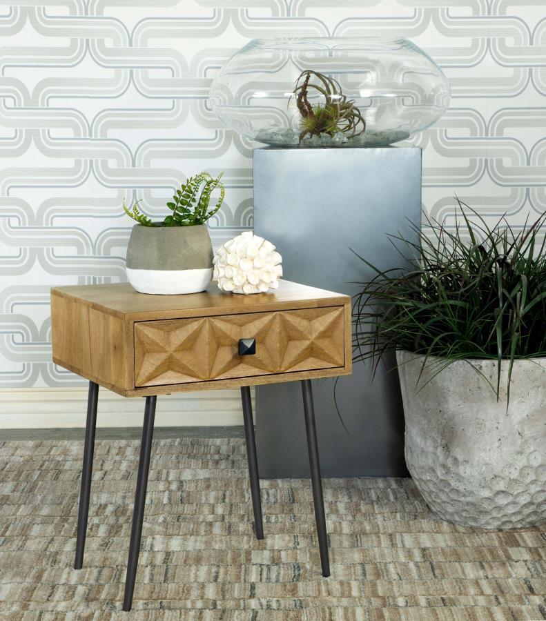 Ezra Brown Side Table