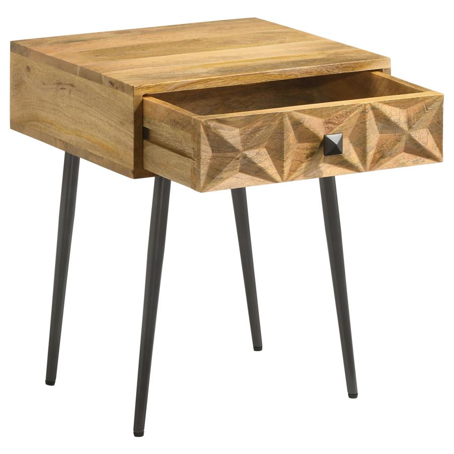 Ezra Brown Side Table