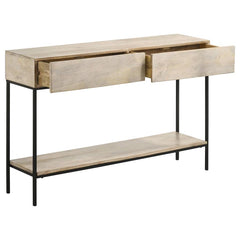 Rubeus Beige Console Table