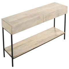 Rubeus Beige Console Table