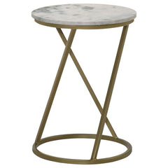 Malthe Gold Side Table