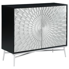 Josie Silver Accent Cabinet