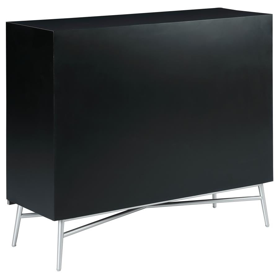 Josie Silver Accent Cabinet