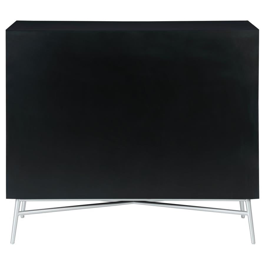 Josie Silver Accent Cabinet