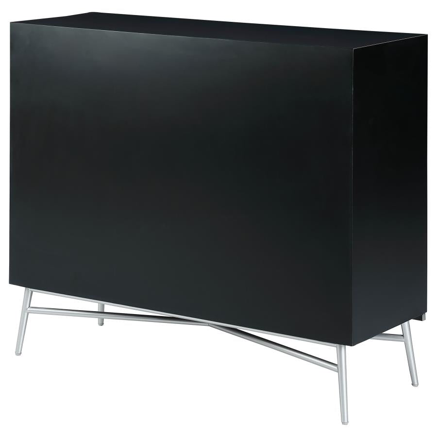 Josie Silver Accent Cabinet