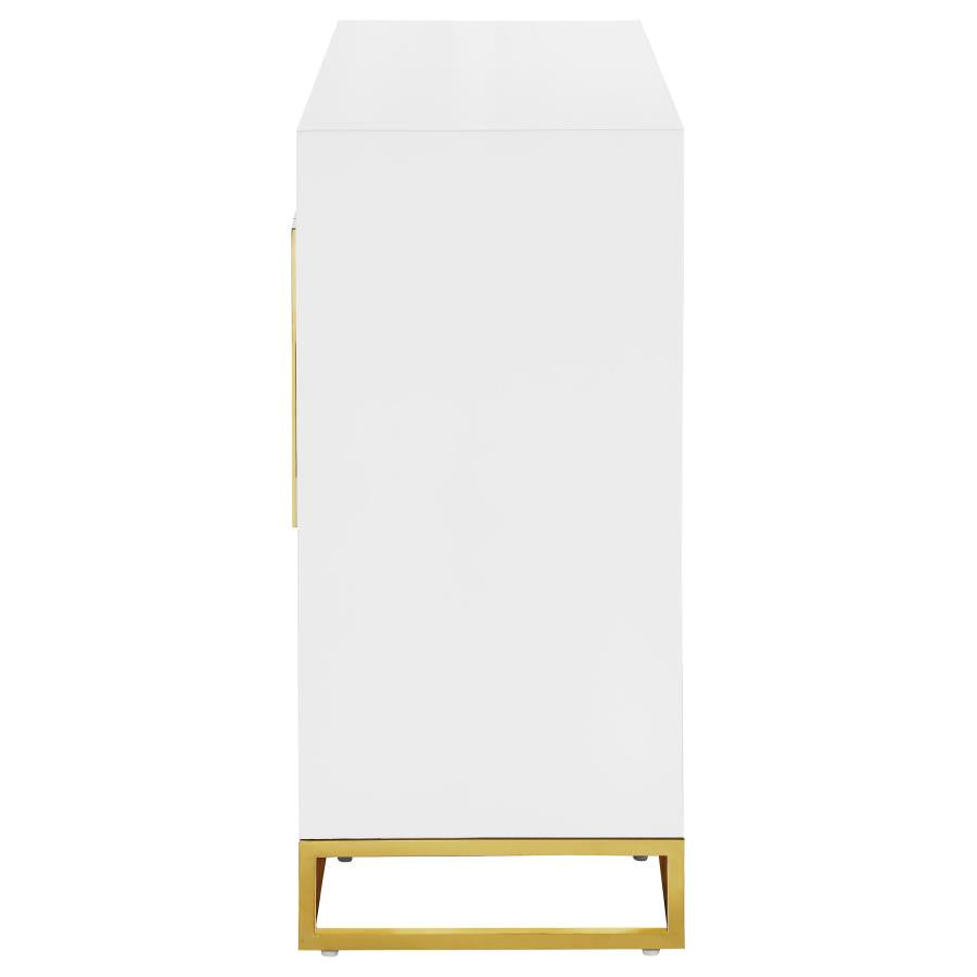 Elsa White Accent Cabinet
