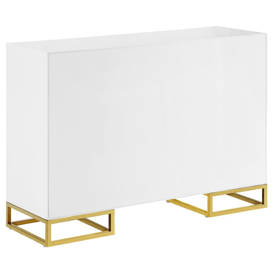 Elsa White Accent Cabinet