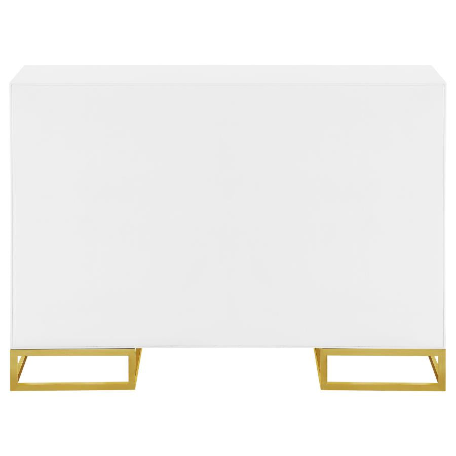 Elsa White Accent Cabinet