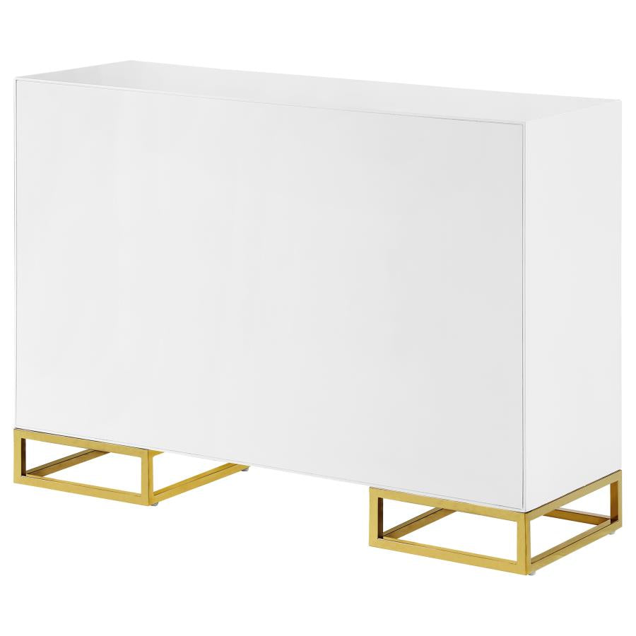 Elsa White Accent Cabinet