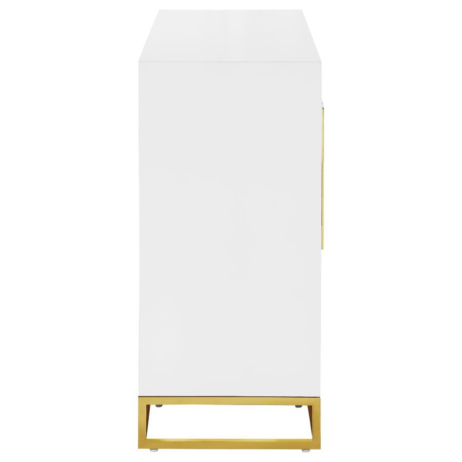 Elsa White Accent Cabinet