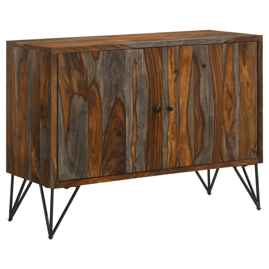 Macon Brown Accent Cabinet