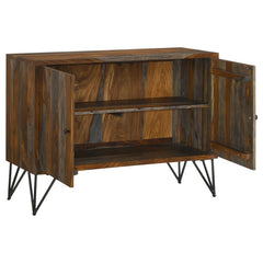 Macon Brown Accent Cabinet