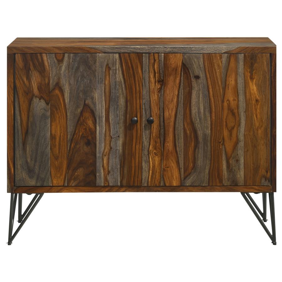 Macon Brown Accent Cabinet