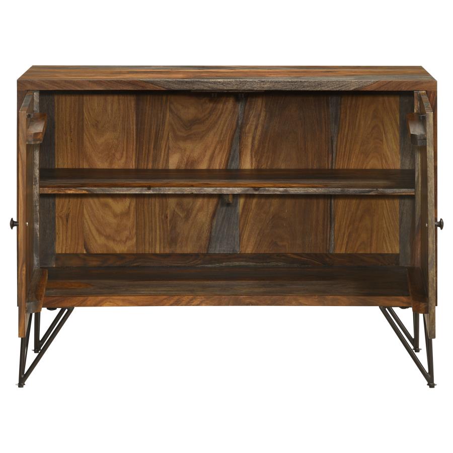 Macon Brown Accent Cabinet