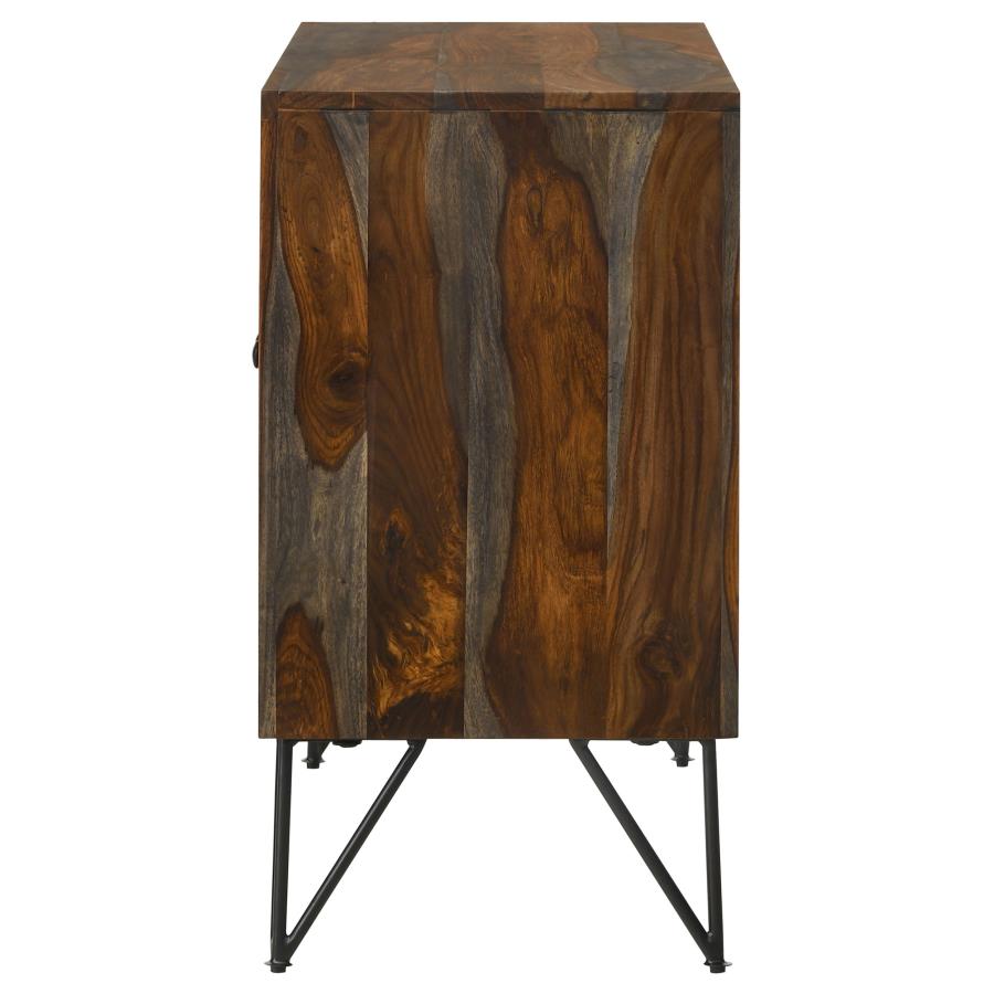 Macon Brown Accent Cabinet
