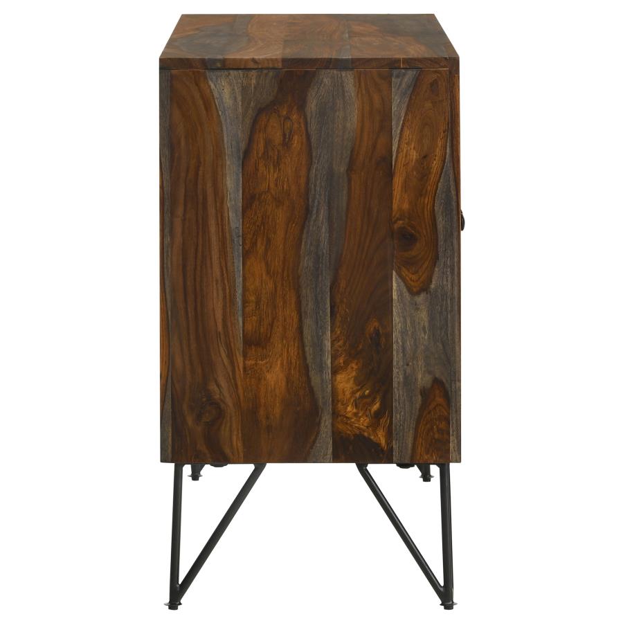 Macon Brown Accent Cabinet