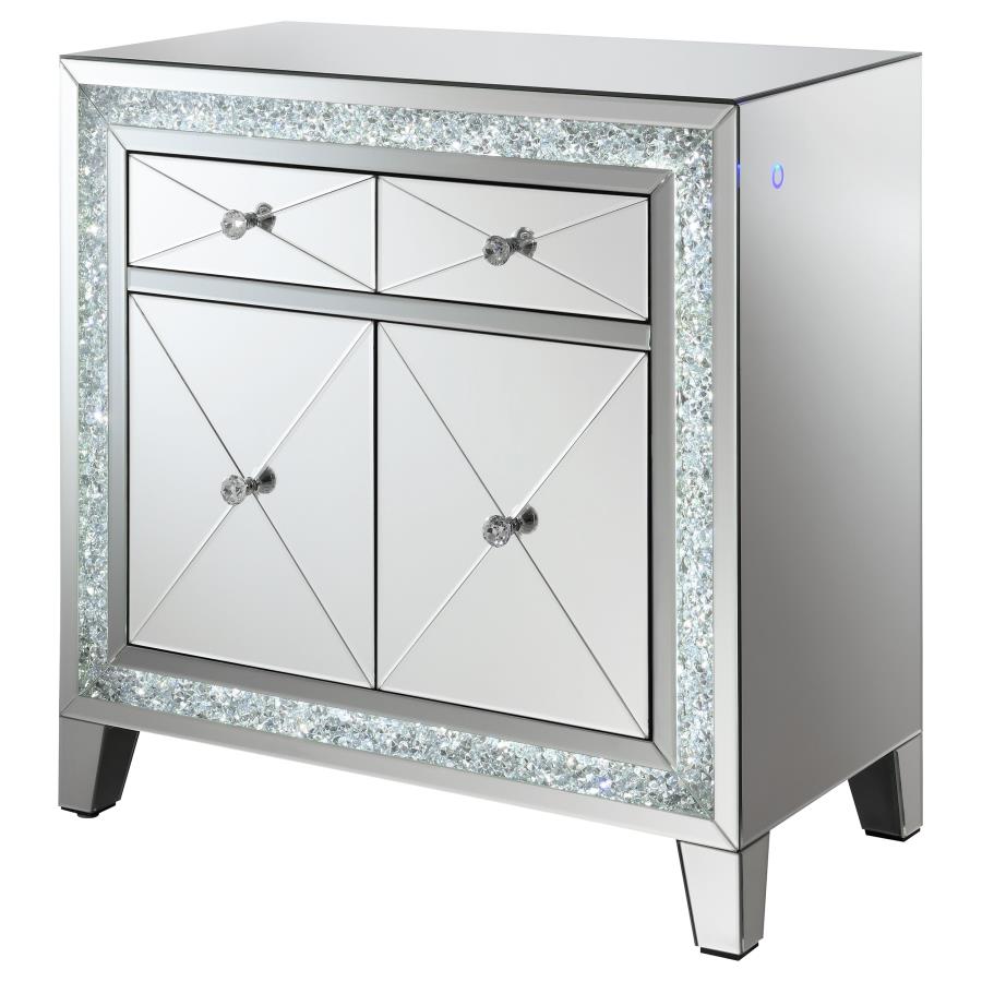 Arwen Silver Accent Cabinet