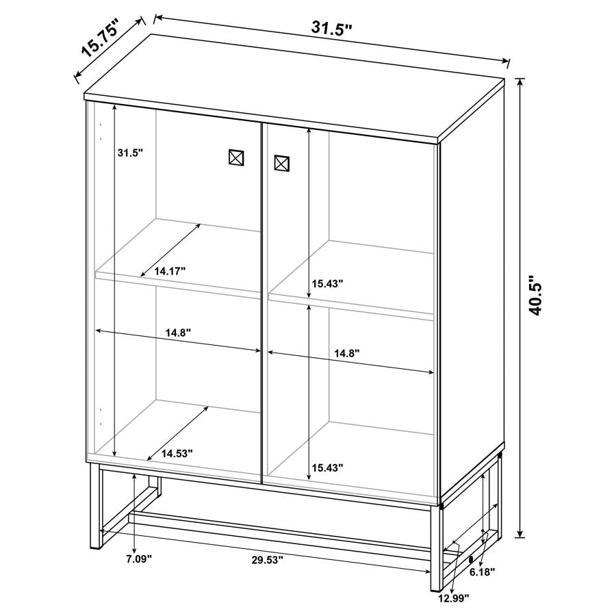 Carolyn Brown Accent Cabinet