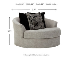 Megginson Oversized Chair - The Bargain Furniture