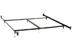 Esme Black California King Bed Frame (for Headboard & Footboard Only)