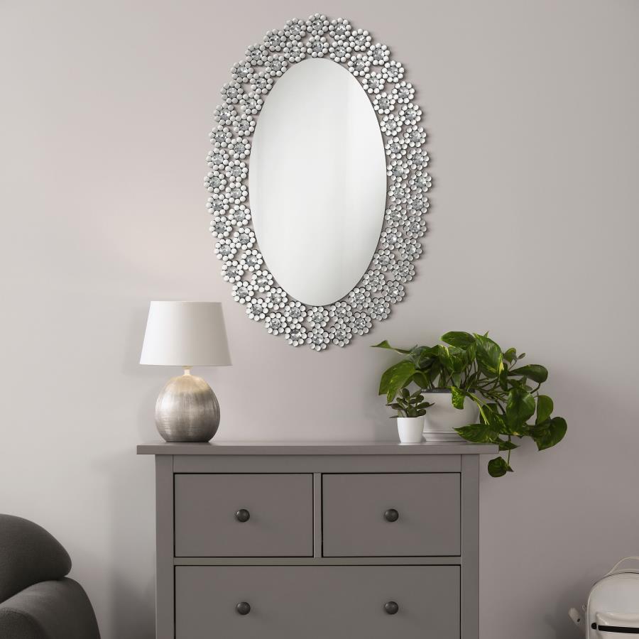 Colleen Silver Wall Mirror