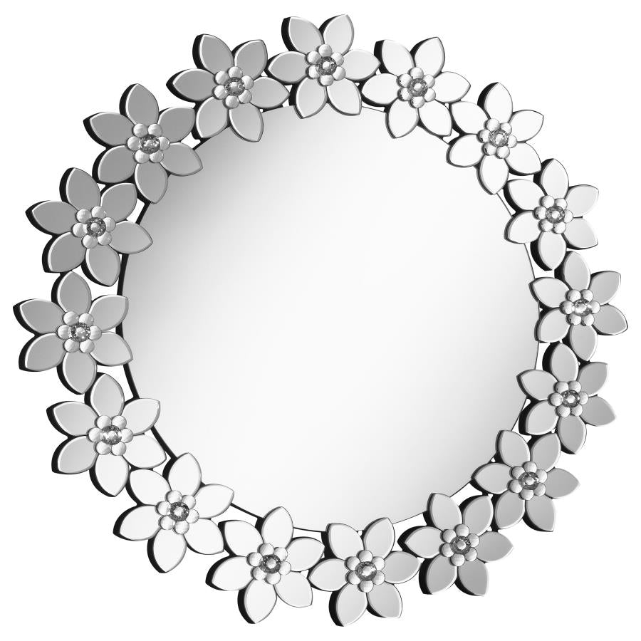 Cordelia Silver Wall Mirror