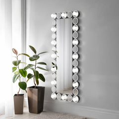 Aghes Silver Wall Mirror