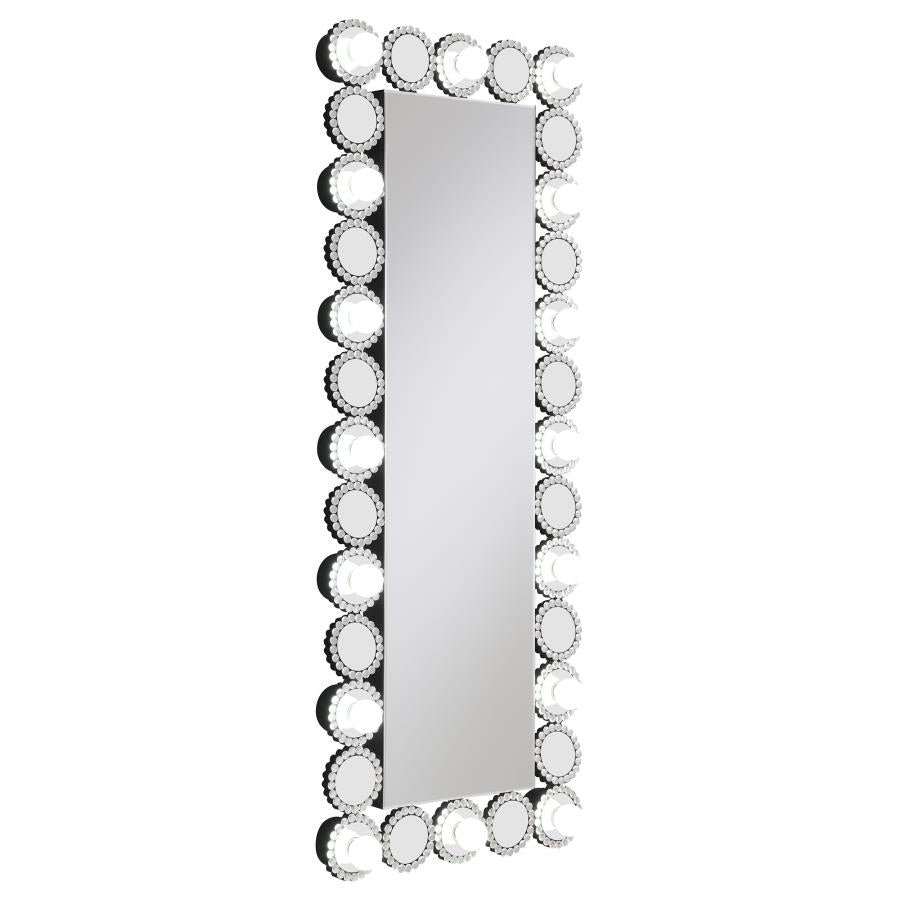 Aghes Silver Wall Mirror